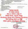 BÁN NHÀ TÂN HÒA MỚI ĐẸP, SỔ THỔ CƯ, ĐƯỜNG RỘNG 6m, GẦN GIÁO XỬ NGỌC ĐỒNG