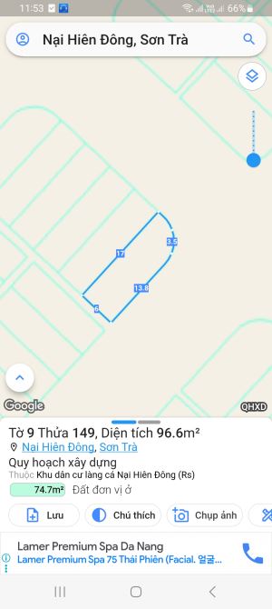 BÁN ĐẤT 2MT LÊ HỮU KIỀU DT 97M NGANG 6M
