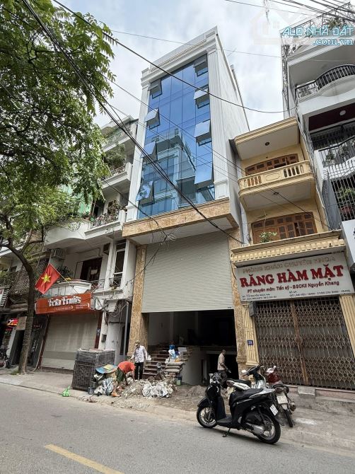 Tòa Văn Phòng Mặt Phố Vọng 130M2 9 Tầng 1 Hầm 63 Tỷ GPXD , PCCC Đầy đủ