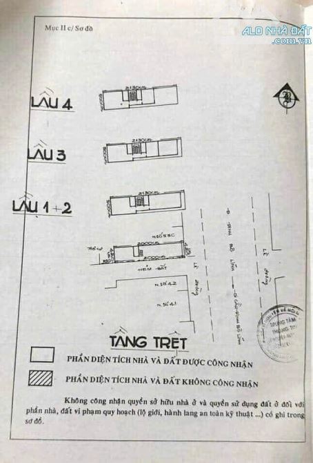 Bán Nhà Góc 2 Mặt Tiền Đường Đinh Bộ Lĩnh Phường 26 Bình Thạnh 4,2x20m Vuông Vức