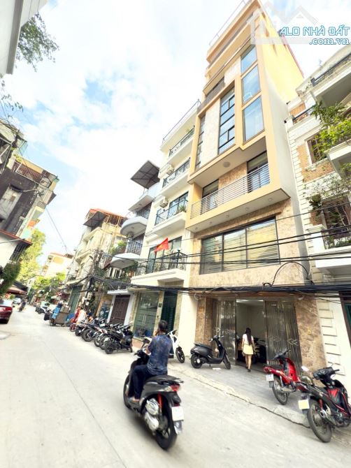 BÁN NHÀ MẶT PHỐ  THỊNH QUANG ĐỐNG ĐA 38 TỶ DT 100M2 MT 6M  9T VỈA HÈ Ô TÔ TRÁNH KINH DOANH