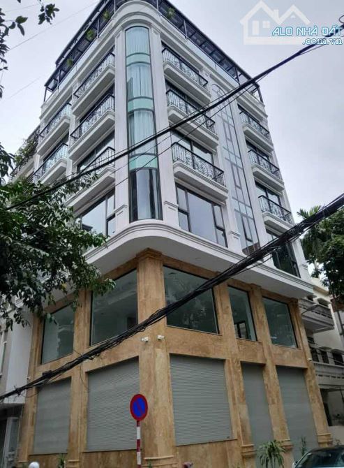 TÒA VĂN PHÒNG 91M2 +8 TẦNG ĐỘC NHẤT ĐẸP NHẤT ĐẮC ĐỊA NHẤT LÔ GÓC 1 MẶT PHỐ 1 MẶT NGÕ