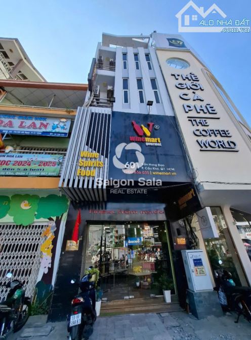 bán nhà mặt tiền trần hưng đạo 4x20m trệt 5 lầu vi trí đẹp khan hiếm căn bán giá tốt nhất - 1