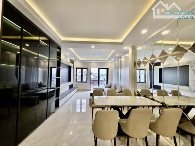 Bán Toàn Nhà 7 Tầng THANG MÁY- Thạch Bàn 58m2-14.3 tỷ-KINH DOANH-3 Ô TÔ TRÁNH CÓ VỈA HÈ - 1