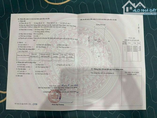 Bán mảnh đất mặt đường Phan Anh - đô thị Thống Nhất vị trí đẹp, buôn bán kinh doanh tốt - 1