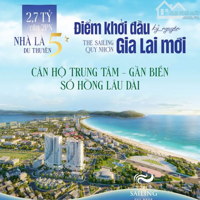 CĂN HỘ BIỂN QUY NHƠN MỞ BÁN THÁP THƯƠNG GIA THE SAILING BAY ( Tòa A dự án The Sailing ) - 7