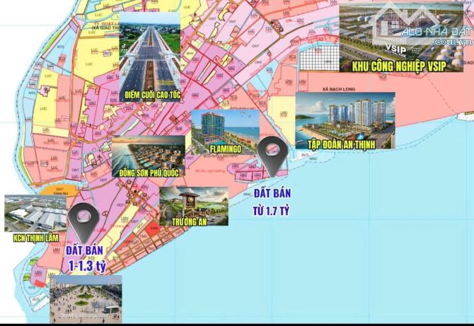 Bán đất gần bãi tắm biển Quất Lâm 100m2 MT5.12m, ô tô kinh doanh giá rẻ đầu tư chỉ 1.25 tỷ - 2