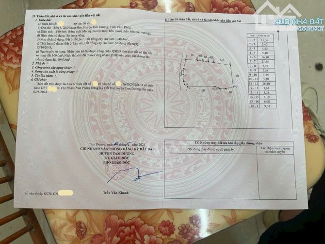 Bán biệt thự nhà vườn tại xã Tam dương bắc, Phú thọ (thôn 5, Hoàng hoa, Tam đương cũ) - 3
