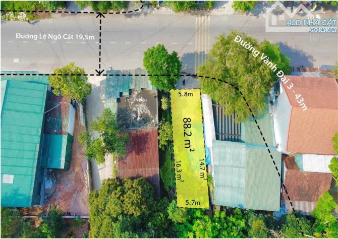Bán Đất 2 Mặt Tiền Lê Ngô Cát Đối Diện Trường Nguyễn Thị Minh Khai - Phường Thủy Xuân - 4