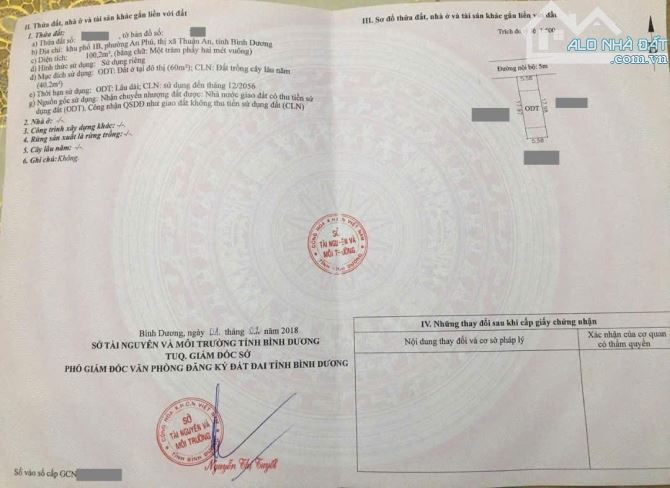Đất 100m ngang 5.5m gần chợ Thành Nam và vòng xoay An Phú Thuận An - 8