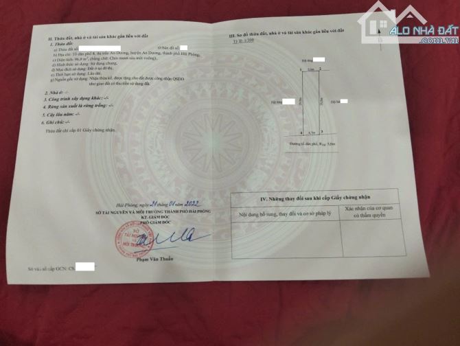 Chuyển nhượng lô đất mặt đường tổ 8 An Dương, đường thông kinh doanh tốt