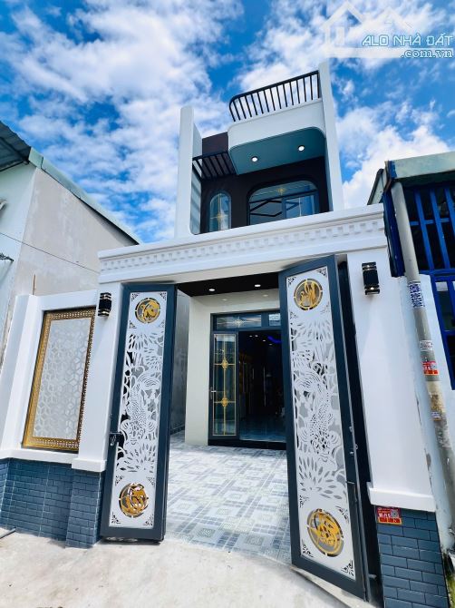 Nhà 1 tấm 100m2/2ty690 giáp Bình Chánh, sổ có hoàn công - 11