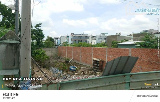 Bán lô đất lúa khu dân cư hiện hữu đường số 59 TNPA Q9 hẻm 6m - 1