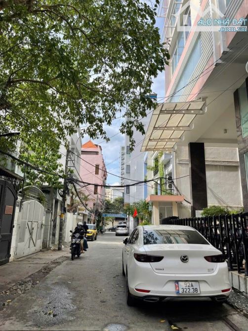 Bán nhà 2 MT hẻm 8m thông Nguyễn Cửu Vân p.17 Bình Thạnh, 5x20m, 2 Tầng, GPXD mới 6 Tầng - 1