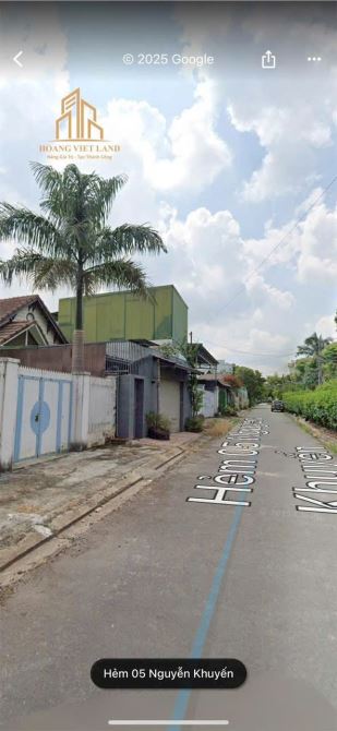 Khách gửi bán: Bán đất hẻm 181 Nguyễn Khuyến Dt:15,4x32m (thổ cư 100%) Tây Nam - giá 13 tỷ - 1
