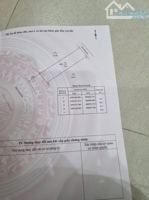 BÁN LÔ ĐẤT MẶT ĐƯỜNG LÊ QUÝ ĐÔN KÉO DÀI ĐOẠN GẦN KHU TỔ HỢP BỆNH VIỆN THÁI BÌNH ! - 1