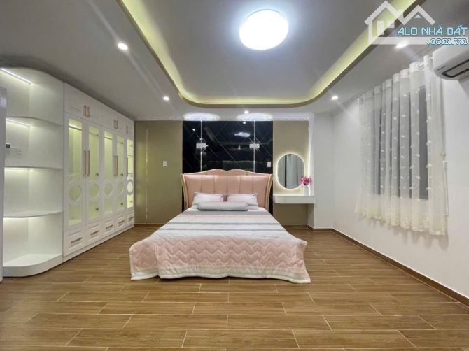 NHÀ 5 TẦNG - THÔNG SỐ HIẾM CÓ ( 5x20 ) - MT HẺM 6M XE HƠI RA VÀO VI VU  - NHÀ MỚI TẶNG - 12