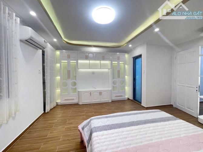 NHÀ 5 TẦNG - THÔNG SỐ HIẾM CÓ ( 5x20 ) - MT HẺM 6M XE HƠI RA VÀO VI VU  - NHÀ MỚI TẶNG - 13