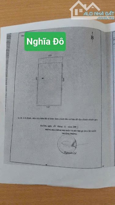 BÁN NHANH NHÀ PHÂN LÔ NGHĨA ĐÔ – NGÕ TO NHƯ PHỐ – HÀNG XÓM KĐT STARLAKE. 75M2 MT 5,35M - 2