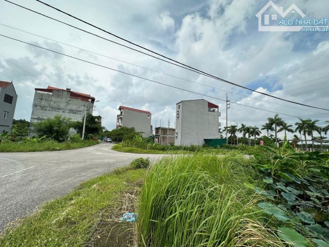 LÔ GÓC TẠI NGÃ TƯ  ĐẤT ĐẤU GIÁ ĐỒNG ÔNG ĐAN PHƯỢNG.VỈA HÈ, MẶT TIỀN RỘNG, Ô TÔ CHẠY QUANH - 2