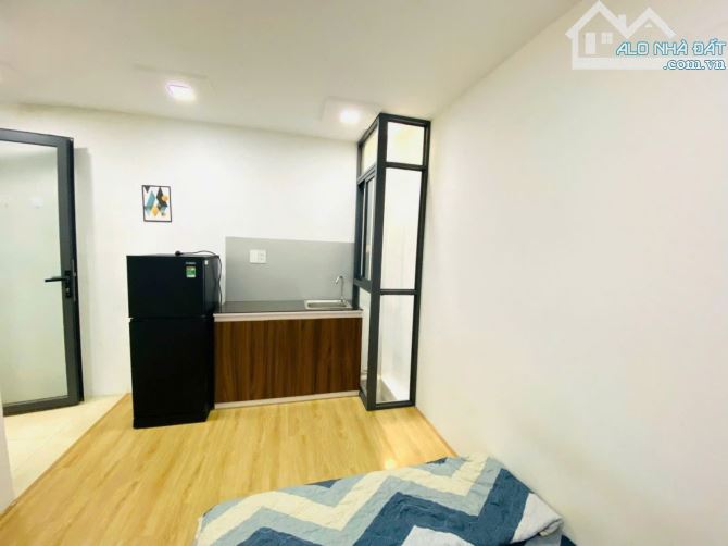 SẴN HĐT 27TR/THÁNG ! CHDV HẺM XE TẢI ĐƯỜNG SỐ 30 P6 Q.GV - 5 TẦNG 48M2 - SẴN  9 PHÒNG - 2