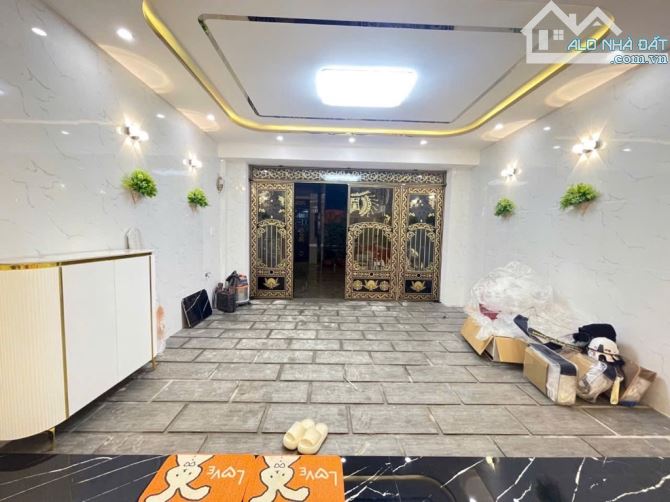 NHÀ 5 TẦNG - THÔNG SỐ HIẾM CÓ ( 5x20 ) - MT HẺM 6M XE HƠI RA VÀO VI VU  - NHÀ MỚI TẶNG - 4