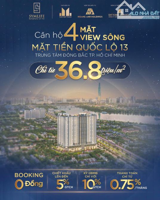 🌟 SYMLIFE – MẶT TIỀN QUỐC LỘ 13 | SỞ HỮU CĂN HỘ CHỈ VỚI 0,75%/THÁNG