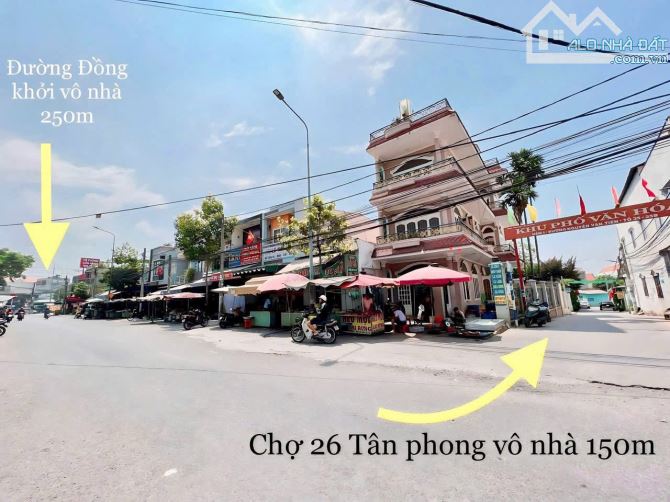 Bán Nhà Cấp 4 P.Tân Phong, gần Chợ 26, gần đườg Nguyễn Văn Tiên, cách đường Đồng Khởi 250M
