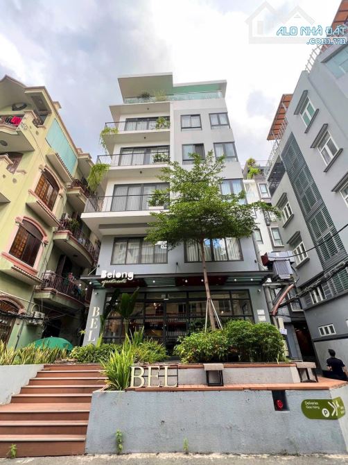 Ngộp bank! Mặt tiền Đặng Văn Bi, Thủ Đức, hầm + 7 tầng, DT: 230m2 thuê180tr/tháng 45 tỷ