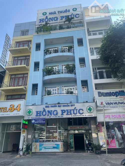 bán nhà mặt tiền 178 nguyễn văn đậu DT 5x25m 5 tầng HĐT 70tr/t giá 20 tỷ