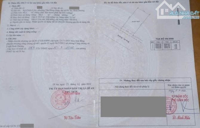 Nhà phố gần chợ Tân Long, phường Tân Đông Hiệp TP Dĩ An. 3,8 tỷ - 11