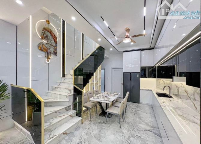RẺ NHẤT KHU VỰC, NHÀ MỚI 115m², 4 TẦNG, NGANG 4.1M, LŨY BÁN BÍCH, TÂN PHÚ. 14.5 TỶ - 1