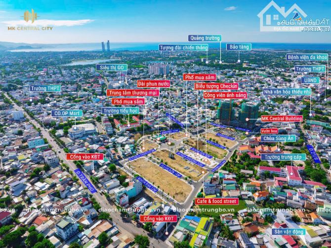 SIÊU ĐÔ THỊ ÁNH SÁNG MK- ĐẤT NỀN 100% THỔ CƯ - KHÔNG ÉP XÂY DỰNG - GIÁ CHỈ TỪ 2TY3 - 1