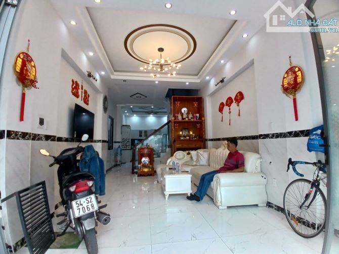 BÁN NHÀ HẺM NHỰA 6M HOÀNG HOA THÁM  PHƯỜNG 7, BÌNH THẠNH 4x18m, 4 TẦNG GIÁ CHỈ 10,X TỶ - 2