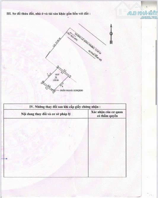Nhà Mặt Tiền Đường Lê Hồng Phong , Q. Bình Thủy, Tp. Cần Thơ - 2