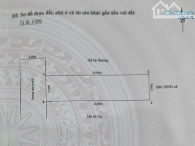 100m2 đất ngõ Cung Trầm - Trung Lực - chính Tây - 5,5 tỷ đồng - 2