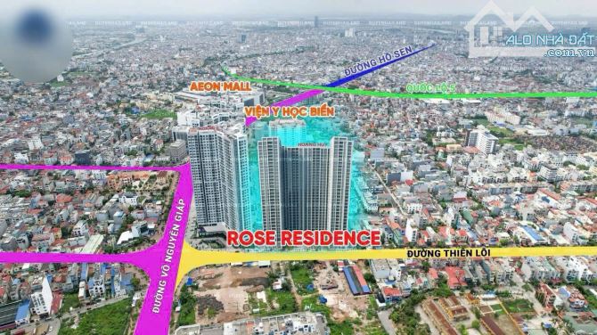MỞ BÁN CHUNG CƯ HOÀNG HUY ROSE – CHỈ TỪ 1.5 TỶ, GIÁ GỐC CHỦ ĐẦU TƯ – CHÍNH SÁCH ƯU ĐÃI - 3