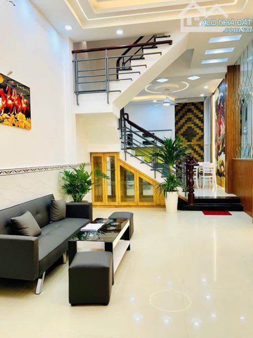 SIÊU PHẨM NHÀ ĐẸP LONG LANH SAU LƯNG AEONMALL BÌNH TÂN KHU TÊN LỬA-68m-5TANG NHỈNH 5 TỶ - 4