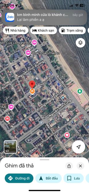 Đất kinh doanh Khách sạn, nhà hàng, tổ hợp dịch vụ du lịch,… Cửa Lò Bán ô đất góc 2 mặt đư - 4