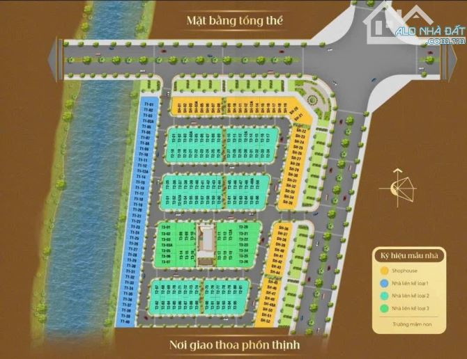 BÁN NHÀ LIỀN KỀ XÂY THÔ 4 TẦNG – DỰ ÁN THE GREENERY – AN LƯ, THỦY NGUYÊN – 80m² – GIÁ CHỈ - 5