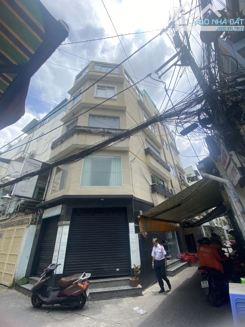Nhà Đồng Nai Quận 10 cx Bắc Hải có hđ thuê 50 triệu DT 4,3x17m 5 tầng thang máy 24 tỷ