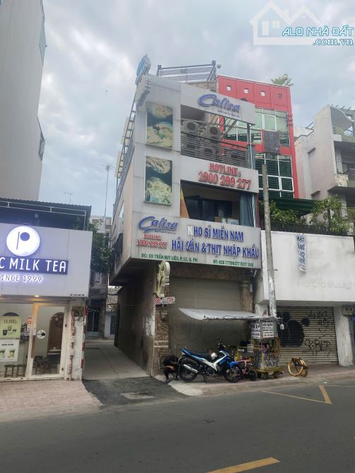 Hàng hiếm trên thị trường TT góc 2 MT Trần Quang Diệu P14 Q3. DT 4x15m 3 lầu giá chi 20 tỷ