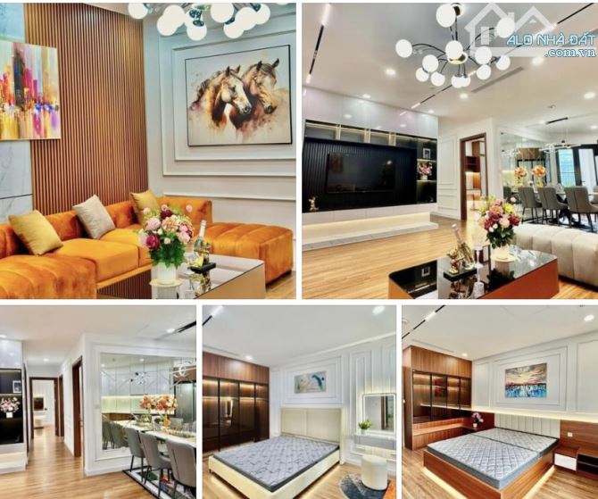 Bác Sĩ Long bán (Căn Hoa Hậu) 3pn 128m2 Golden Palace Mễ Trì, Nội Thất kiểu Ý, chỉ 7,8 tỷ