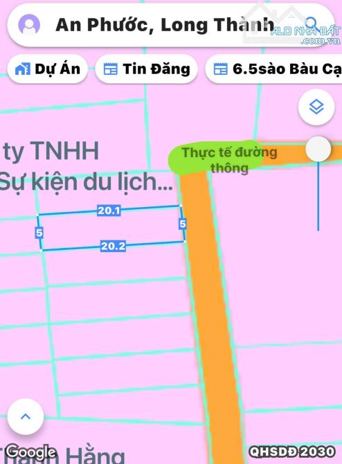 🌟 CƠ HỘI ĐẦU TƯ/XÂY NHÀ - ĐẤT NỀN THỔ CƯ- 2TỈ 3 -AN PHƯỚC, LONG THÀNH! 🌟