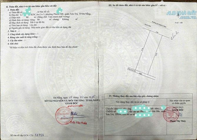 🔥 LÔ ĐẤT VỊ TRÍ ĐẮC ĐỊA – CÁCH BIỂN CHỈ 200M – SAU LƯNG 2 TÒA THÁP SUN GROUP 🔥