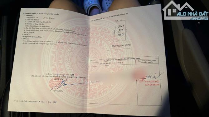 Cần bán đất thôn Dung, Hương Gián Bắc Giang cũ( Bắc Ninh mới)  Gần ngã 6 TP Bắc Ninh, đườn