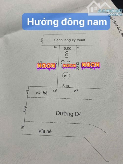BÁN ĐẤT KHU DÂN CƯ ĐẠI QUANG ĐƯỜNG LÊ HONG PHONG, DT 64M2 GIÁ 2.79 TỈ - 1
