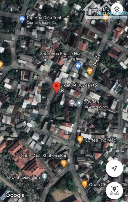 🎯🎯ĐẤT 2 MẶT KIỆT 44 DUY TÂN, PHƯỜNG AN CỰU, TP HUẾ - 1