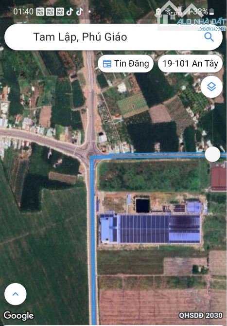 Mt Tạo Lực Bắc Tân Uyên - Phú Giáo - Bàu Bàng (6x30)80tc ngay bùng binh Tam Lập 750ha VSIP - 1