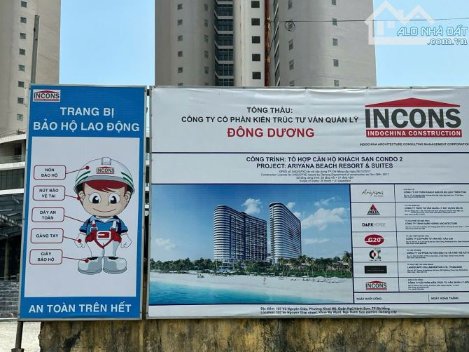 LÔ ĐẤT VÀNG MẶT TIỀN VÕ NGUYÊN GIÁP – ĐỐI DIỆN RESORT ARIYANA – SÁT BIỂN MỸ KHÊ - HIẾM - 2